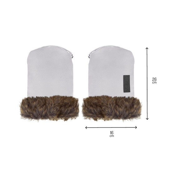 Momi Grey Kinderwagen Handschoenen AKWOZ00003