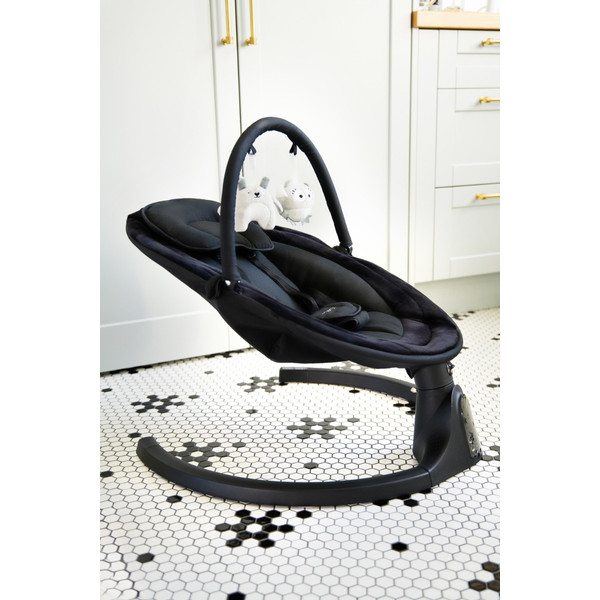 Momi Kenani Onyx Black Elektrische Babyschommel BULE00038