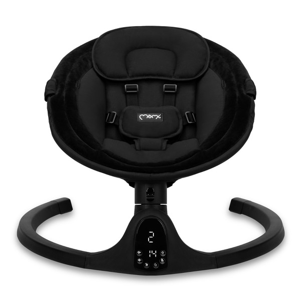 Momi Kenani Onyx Black Elektrische Babyschommel BULE00038