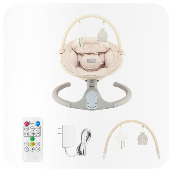 Momi Kenani Sand Elektrische Babyschommel BULE00041