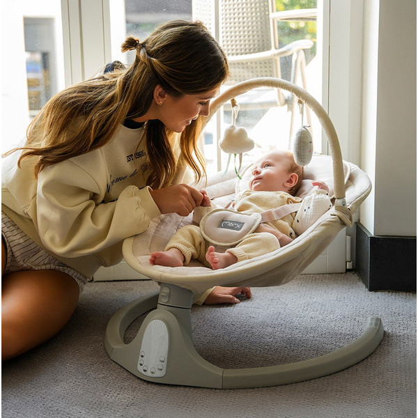 Momi Kenani Sand Elektrische Babyschommel BULE00041