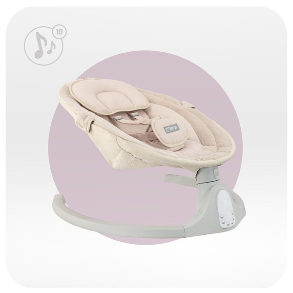Momi Kenani Sand Elektrische Babyschommel BULE00041
