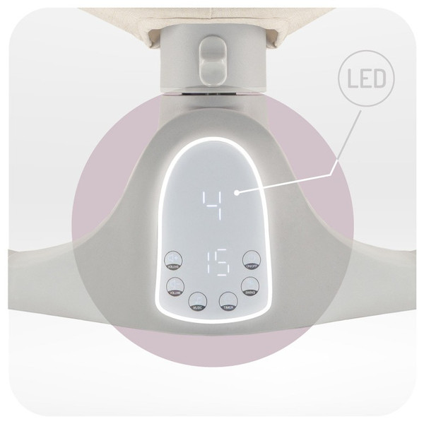 Momi Kenani Sand Elektrische Babyschommel BULE00041