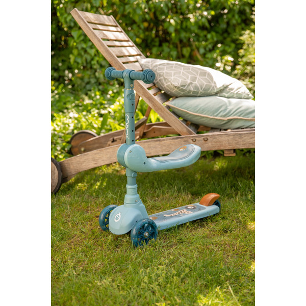 Momi Kiuru Blue 2-in-1 Step/Loopfiets HUBA00036