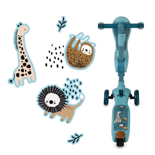 Momi Kiuru Blue 2-in-1 Step/Loopfiets HUBA00036