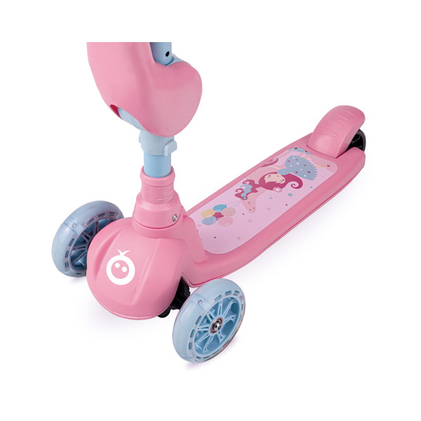 Momi Kiuru Pink 2-in-1 Step/Loopfiets HUBA00034