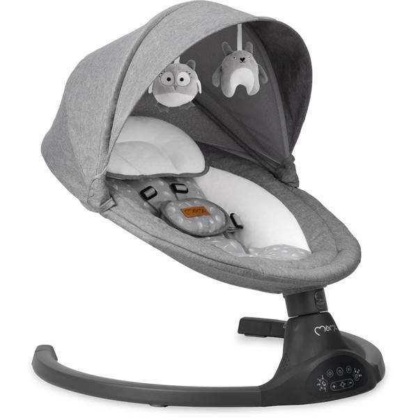 Momi Kenani Dark Grey Elektrische Babyschommel BULE00022