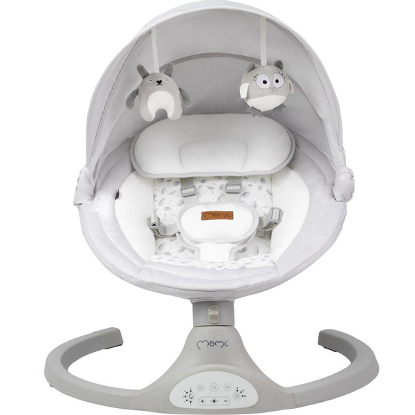 Momi Kenani Light Grey Elektrische Babyschommel BULE00023