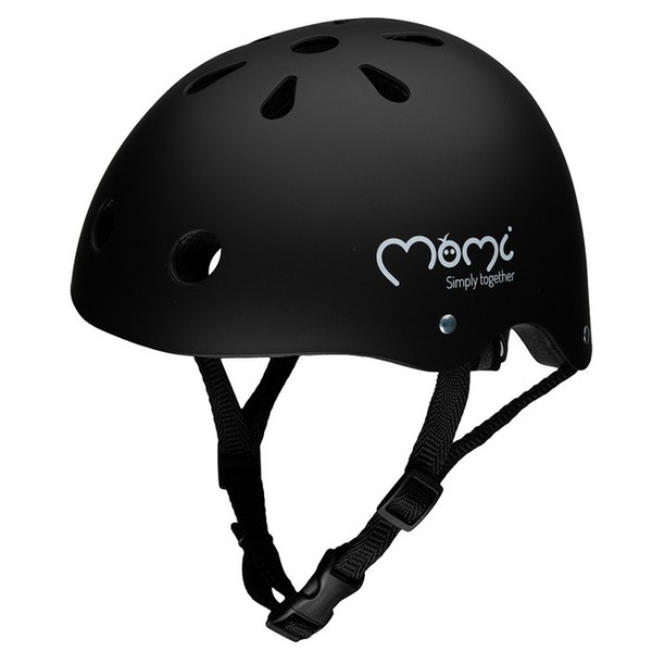 Momi Mimi Matte Black 48-55 cm Kinderhelm