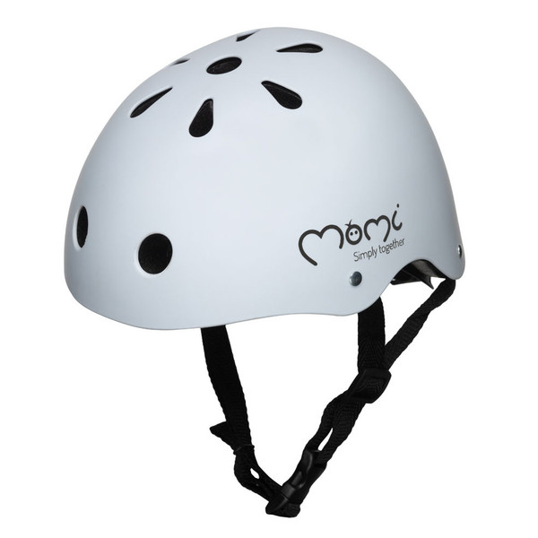 Momi Mimi Matte Grey 47-58 cm Kinderhelm ROBI00049