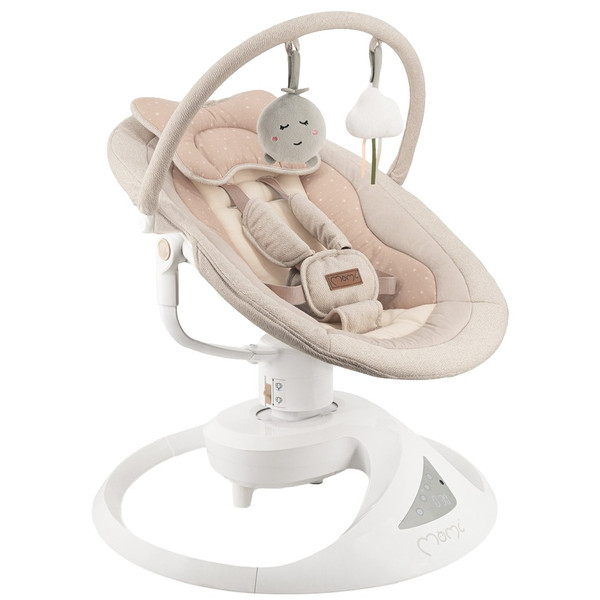 Momi Pearl Beige Elektrische Babyschommel BULE00039