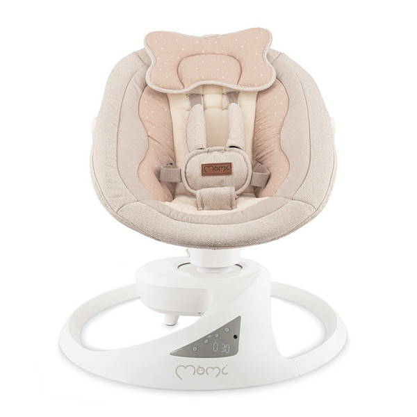 Momi Pearl Beige Elektrische Babyschommel BULE00039