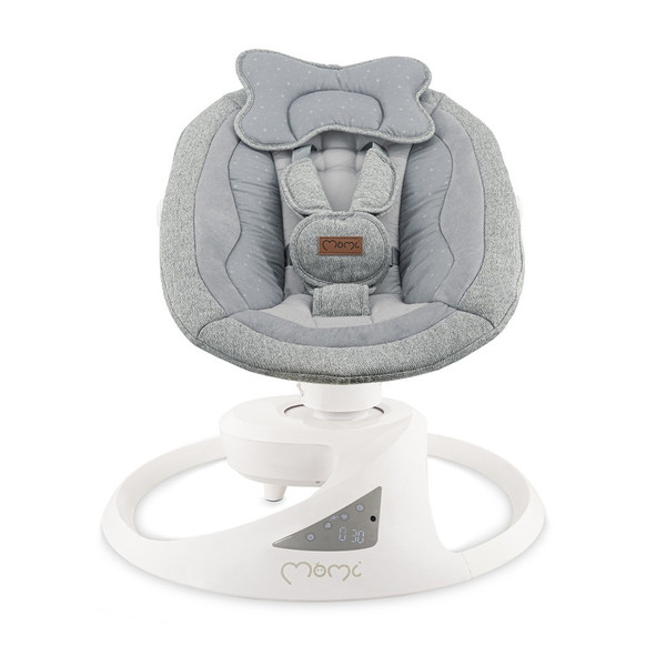 Momi Pearl Grey Elektrische Babyschommel BULE00040