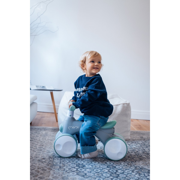 Momi Tobis Grey Ride-On Bubbles Loopfiets ROBI00043