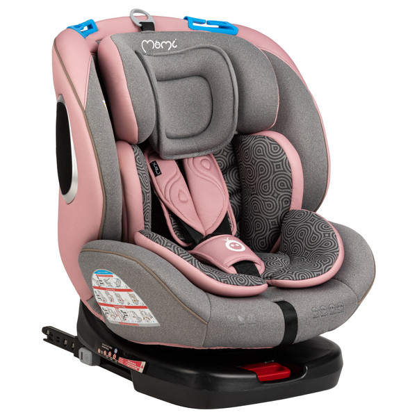 Momi Roze Isofix 360° 0-36 Autostoel | MamaLoes