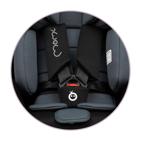 Momi Urso Black 40-150 cm i-Size Autostoel FOSA00022