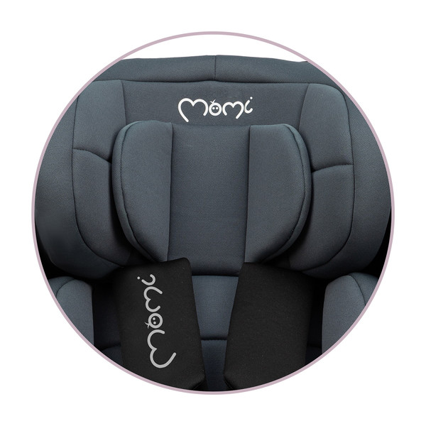 Momi Urso Black 40-150 cm i-Size Autostoel FOSA00022