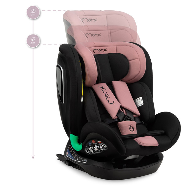 Momi Urso Pink 40-150 cm i-Size Autostoel FOSA00021