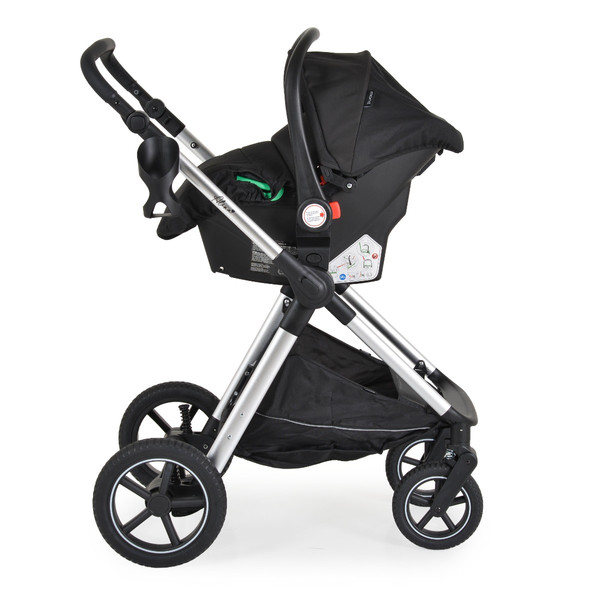Moni Alina Black Onyx 3-in-1 Combi Kinderwagen incl. i-Size Autostoel 112065