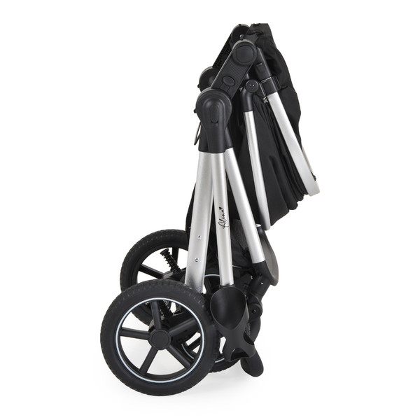 Moni Alina Black Onyx 3-in-1 Combi Kinderwagen incl. i-Size Autostoel 112065