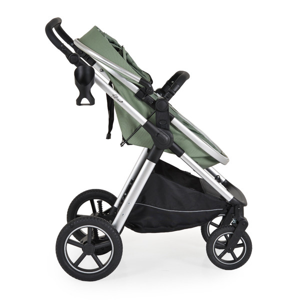 Moni Alina Dark Green 3-in-1 Combi Kinderwagen incl. i-Size Autostoel 112066