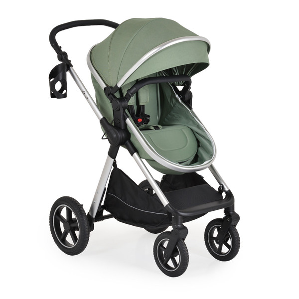 Moni Alina Dark Green 3-in-1 Combi Kinderwagen incl. i-Size Autostoel 112066