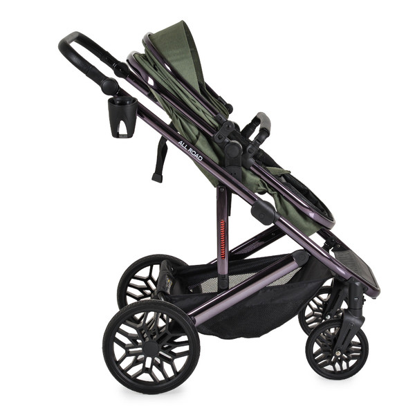Moni All Road Dark Green 3-in-1 Combi Kinderwagen incl. i-Size Autostoel 112019