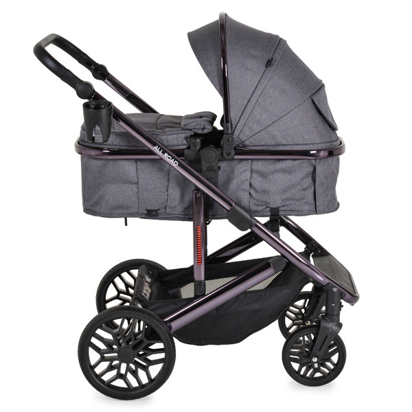 Moni All Road Grey 3-in-1 Combi Kinderwagen incl. i-Size Autostoel 112020