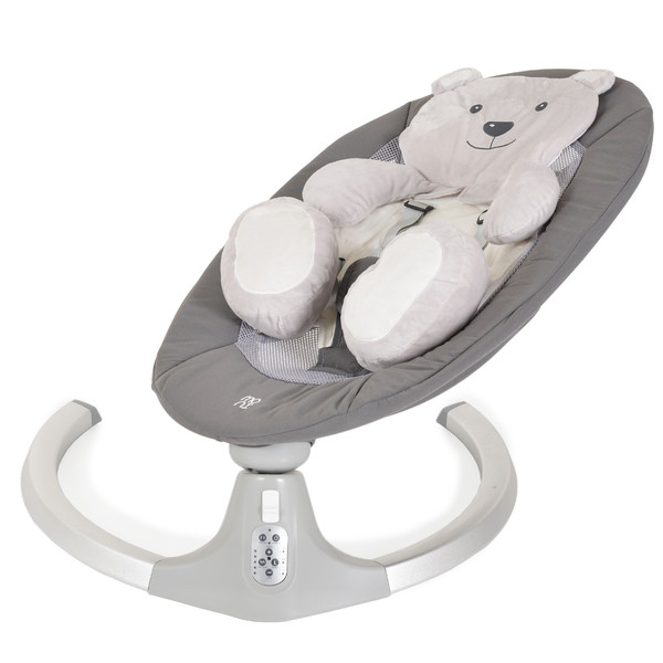 Moni Ari Bear Grey Elektrische Babyschommel 111586