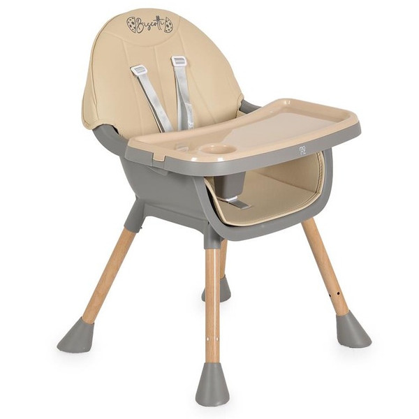 Moni Biscotti Beige 2-in-1 Kinderstoel