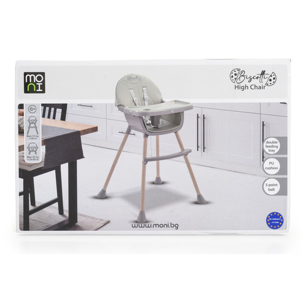 Moni Biscotti Grey 2-in-1 Kinderstoel