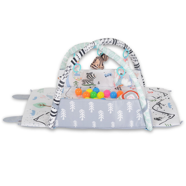 Moni Toys Happy Space Rabbit 4-in-1 Speelkleed/Ballenbak 111661