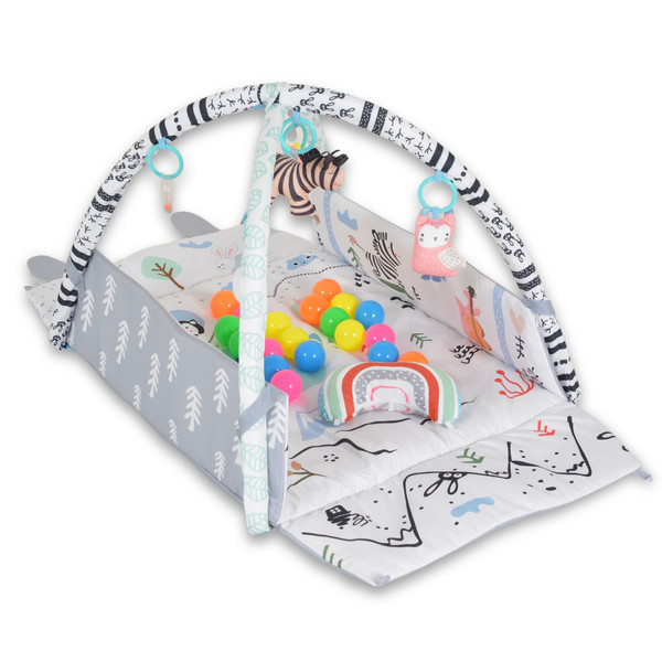 Moni Toys Happy Space Rabbit 4-in-1 Speelkleed/Ballenbak 111661