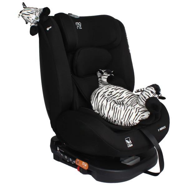 Moni i-Maxx Midnight Black 40-150 cm 360° i-Size Autostoel LSA05AB