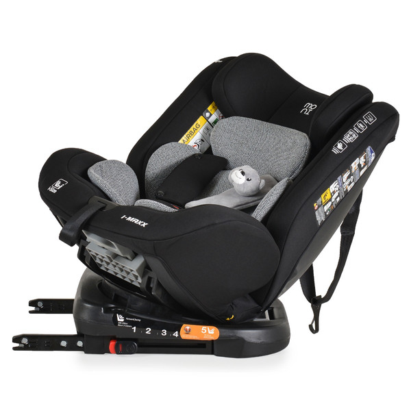Moni i-Maxx Space Grey 40-150 cm 360° i-Size Autostoel LSA05AB