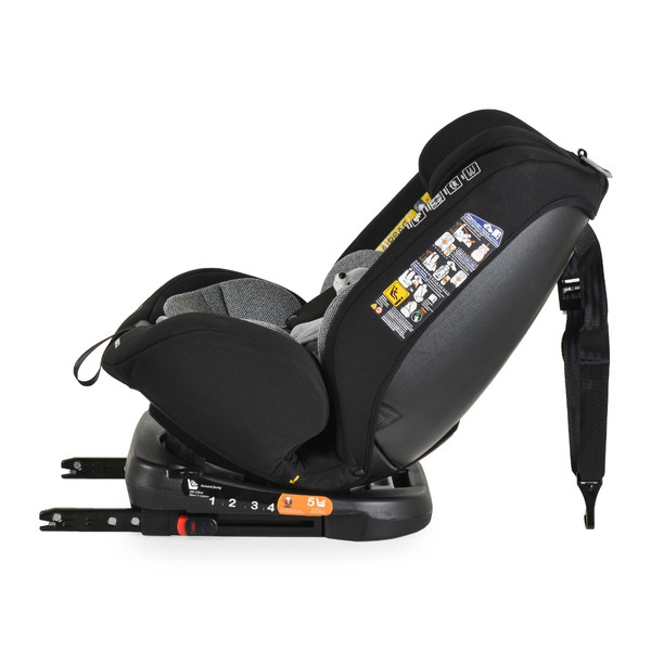 Moni i-Maxx Midnight Black 40-150 cm 360° i-Size Autostoel LSA05AB