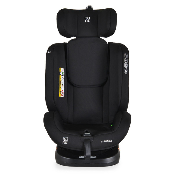 Moni i-Maxx Midnight Black 40-150 cm 360° i-Size Autostoel LSA05AB
