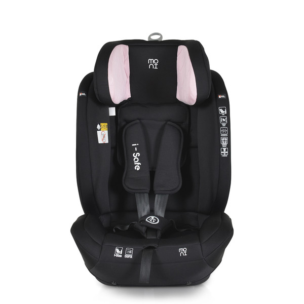 Moni Isafe Pink 76-150 cm i-Size Autostoel 111001