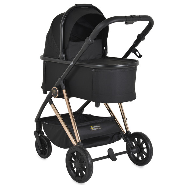 Moni Merci Onyx Black 3-in-1 Kinderwagen met i-Size Autostoel
