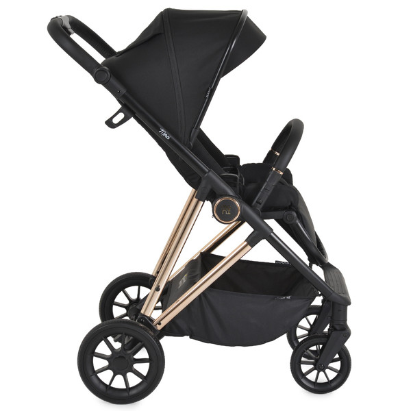 Moni Merci Onyx Black 3-in-1 Kinderwagen met i-Size Autostoel