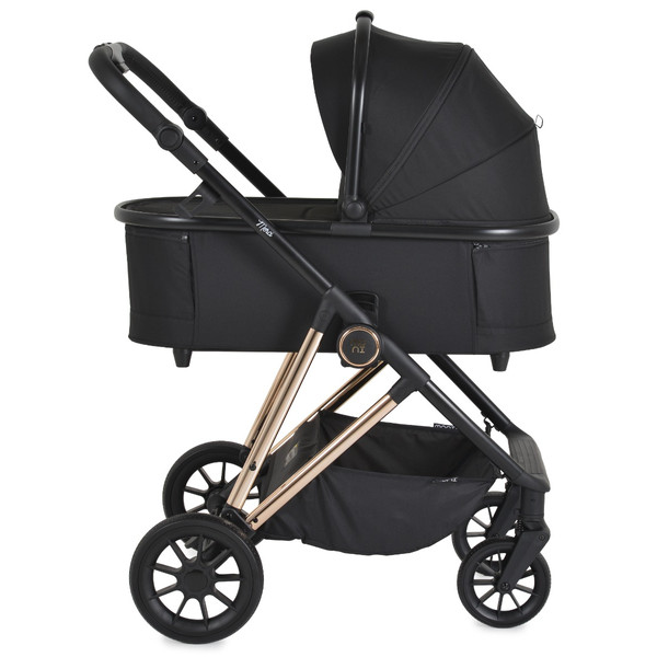 Moni Merci Onyx Black 3-in-1 Kinderwagen met i-Size Autostoel