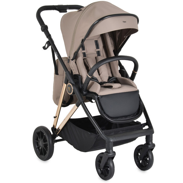 Moni Merci Beige 3-in-1 Kinderwagen met i-Size Autostoel