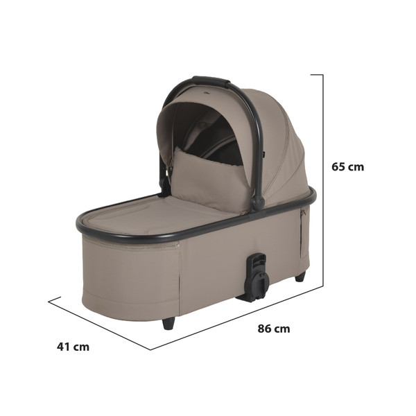 Moni Merci Beige 3-in-1 Kinderwagen met i-Size Autostoel