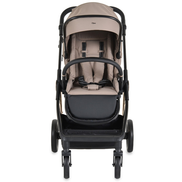 Moni Merci Beige 3-in-1 Kinderwagen met i-Size Autostoel