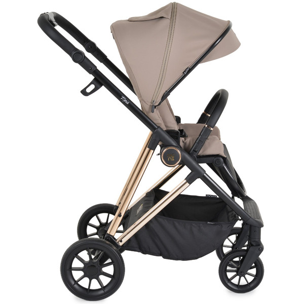 Moni Merci Beige 3-in-1 Kinderwagen met i-Size Autostoel