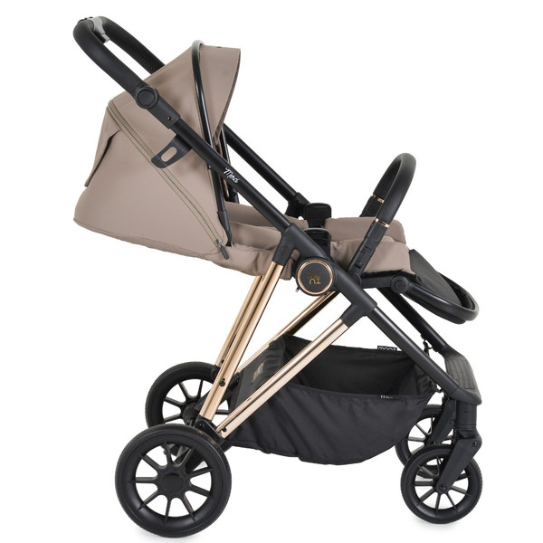 Moni Merci Beige 3-in-1 Kinderwagen met i-Size Autostoel