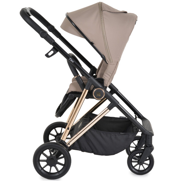 Moni Merci Beige 3-in-1 Kinderwagen met i-Size Autostoel