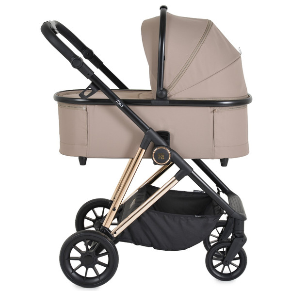 Moni Merci Beige 3-in-1 Kinderwagen met i-Size Autostoel