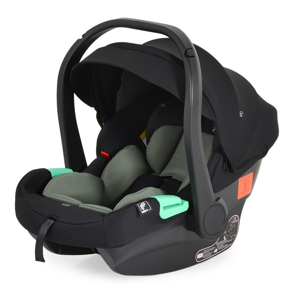 Moni Merci Dark Green 3-in-1 Kinderwagen met i-Size Autostoel