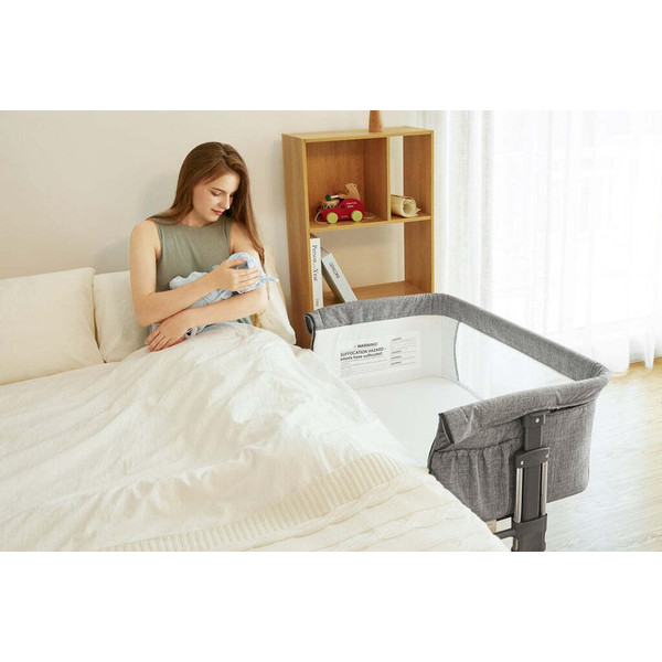 Weekendaanbieding: Moni Mika Micky Deluxe Wieg aan Bed